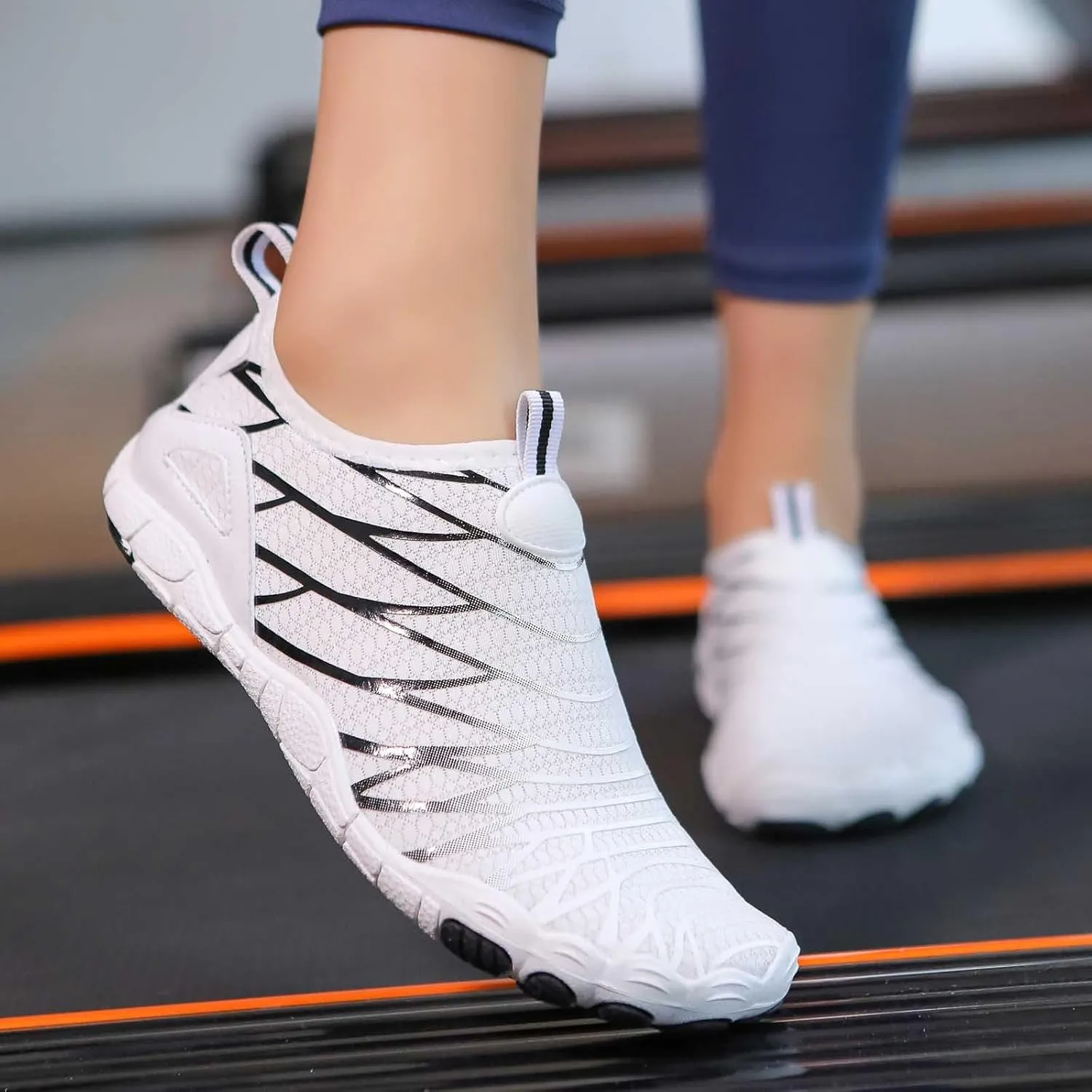 2024 Orthopedic Shoes for Women Woven Slip on Go Walking Shoes Arch Support Breathable Casual Shoes Lightweight