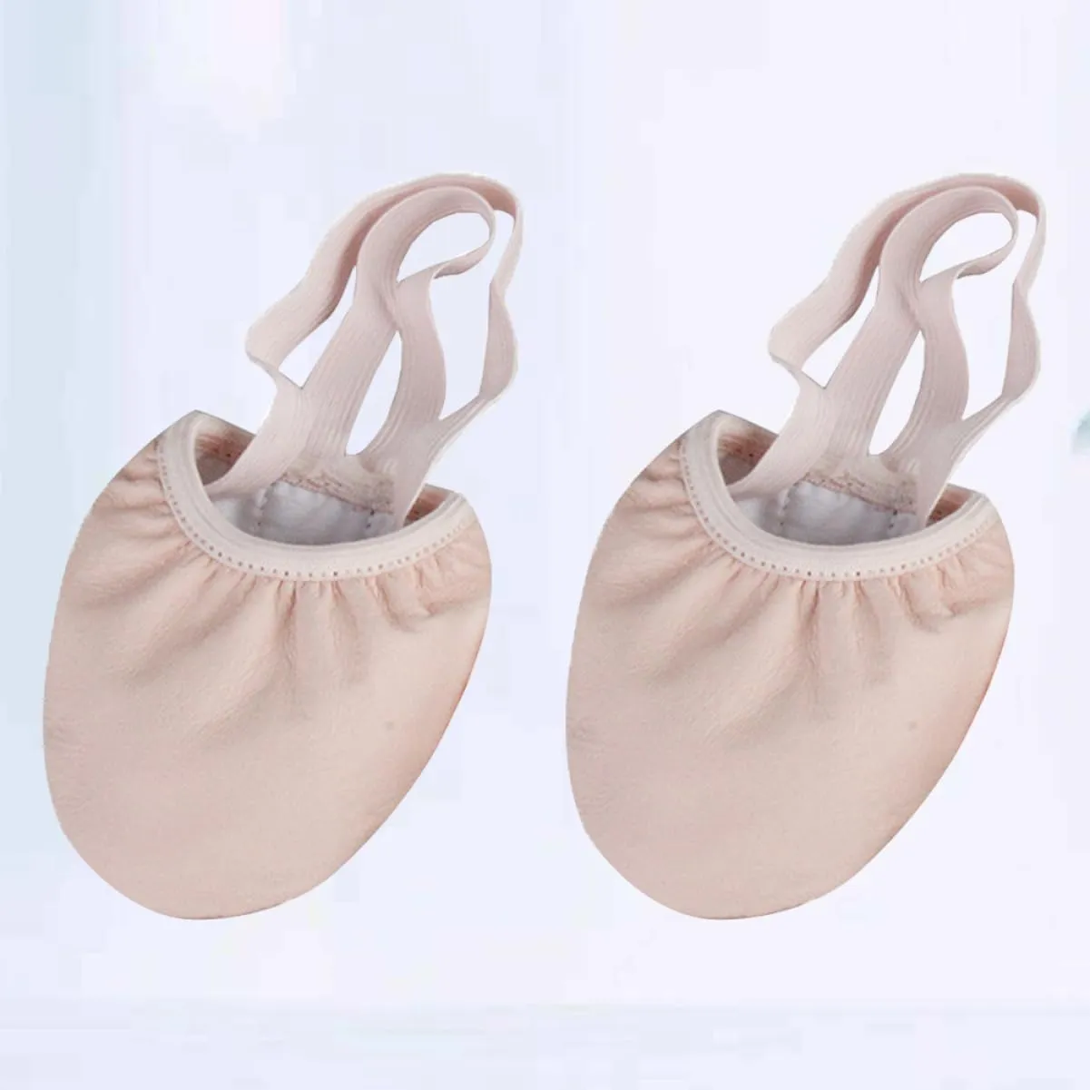 3 Pairs Toes Shoes for Women Dance Shoes Half Soles Breathable Elastic Band for Ballet Yoga Folk Modern Ballroom Jazz