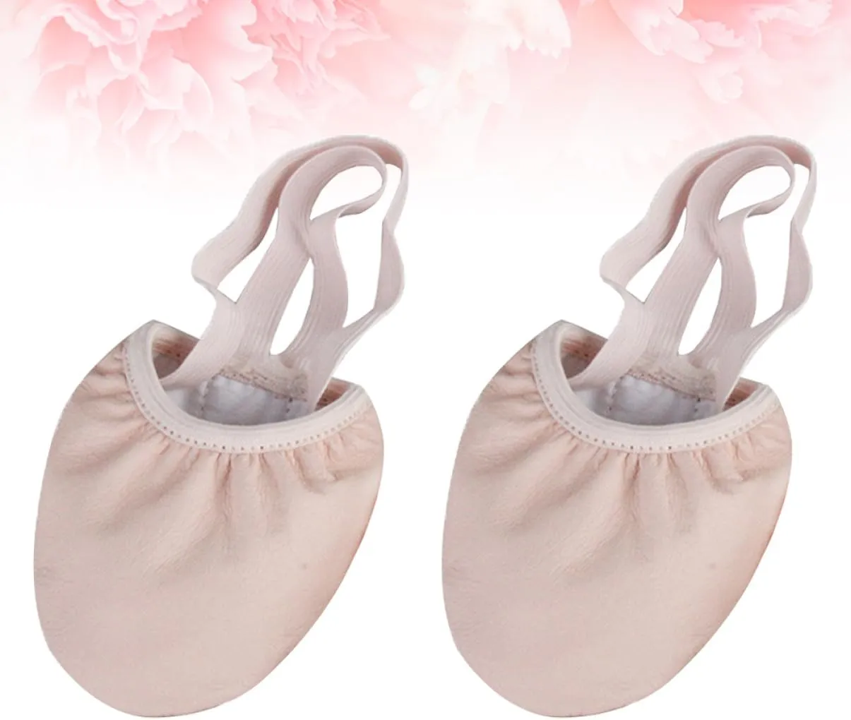3 Pairs Toes Shoes for Women Dance Shoes Half Soles Breathable Elastic Band for Ballet Yoga Folk Modern Ballroom Jazz