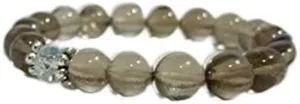 AAA   Rare Quality Smokey Quartz Gemstone Bracelet~Healing Gemstone Jewelry~Natural Smokey Quartz~Beaded Jewelry~Handmade Bracelets~Handmade Gemstone Jewelry 8mm Code- WAR3008