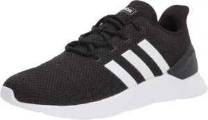 adidas Men's Questar Flow Nxt Running Shoe, Black/White/Black, 14