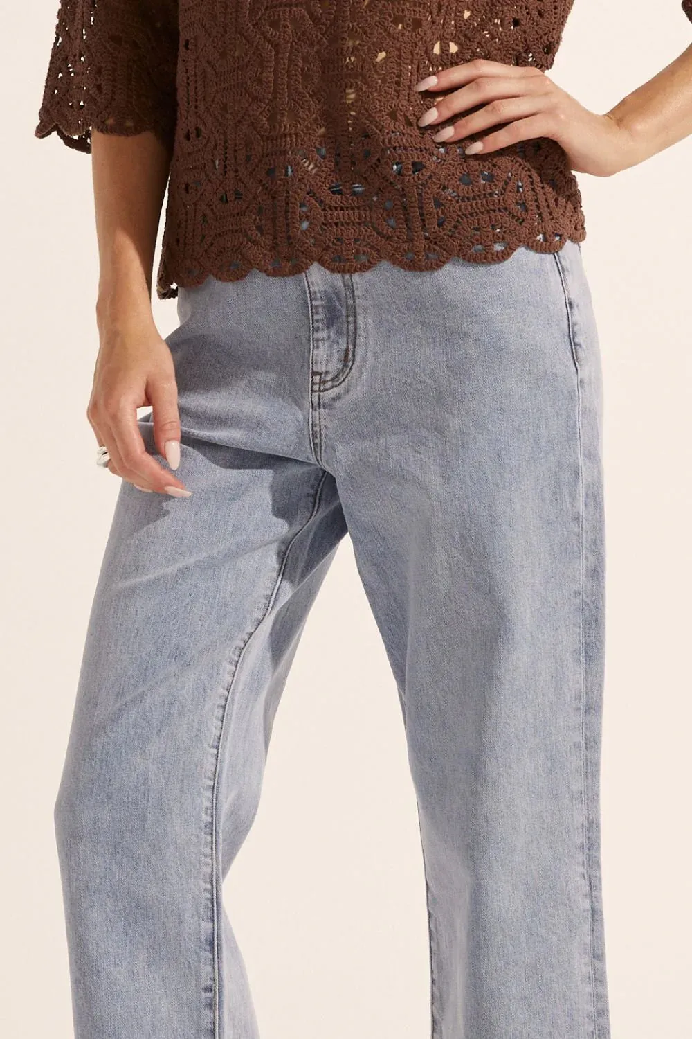 Ambient Jean - Washed Denim