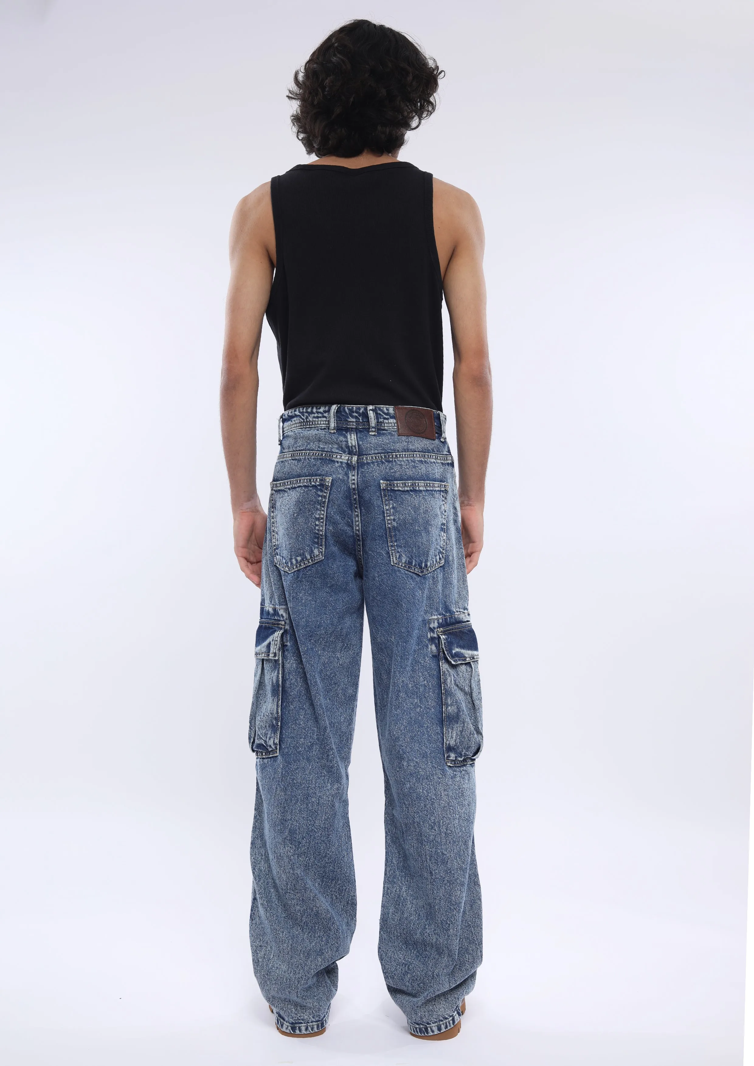 Arlo - Loose Cargo Jean - Dark Blue