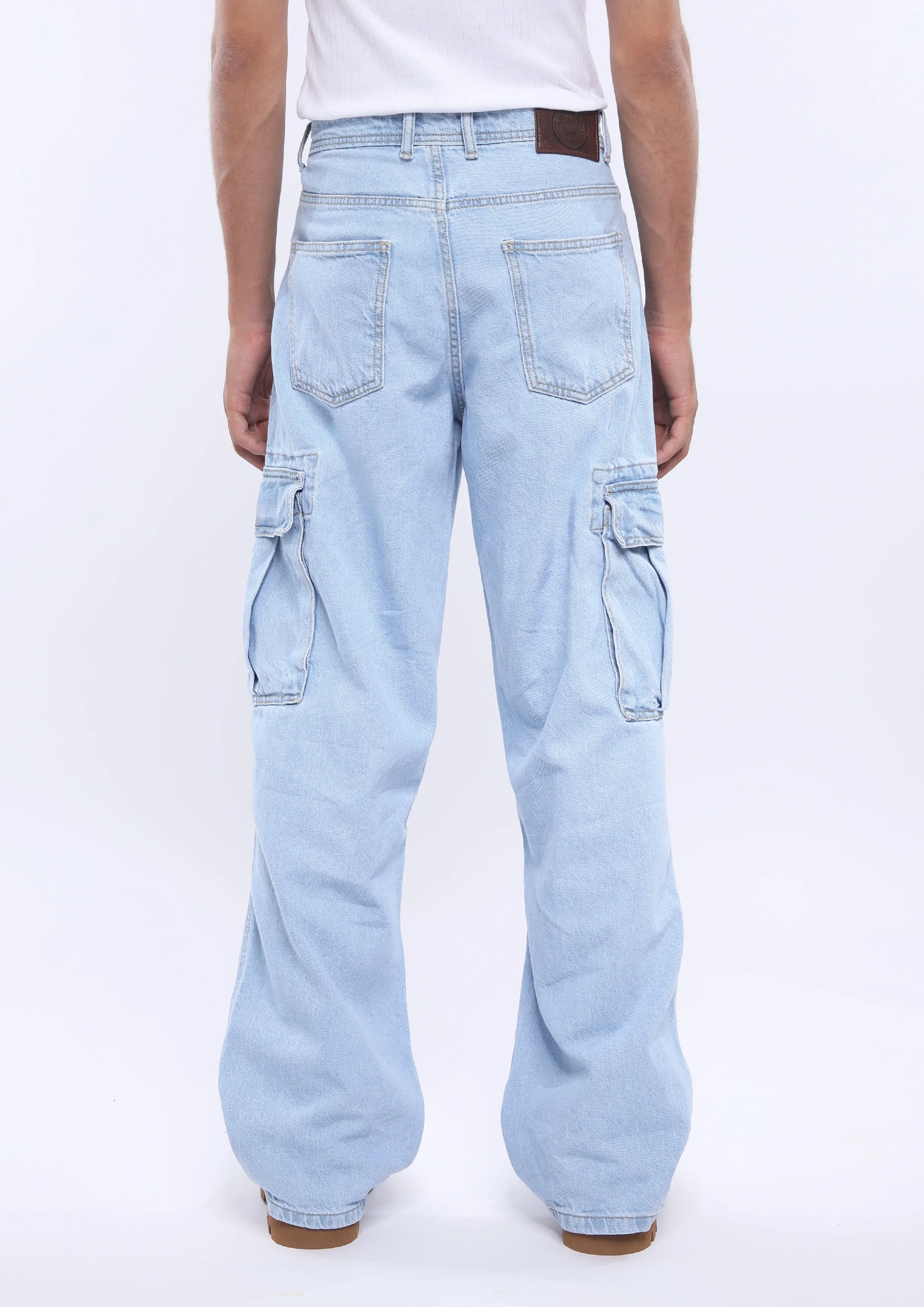 Arlo - Loose Cargo Jean - Light Blue