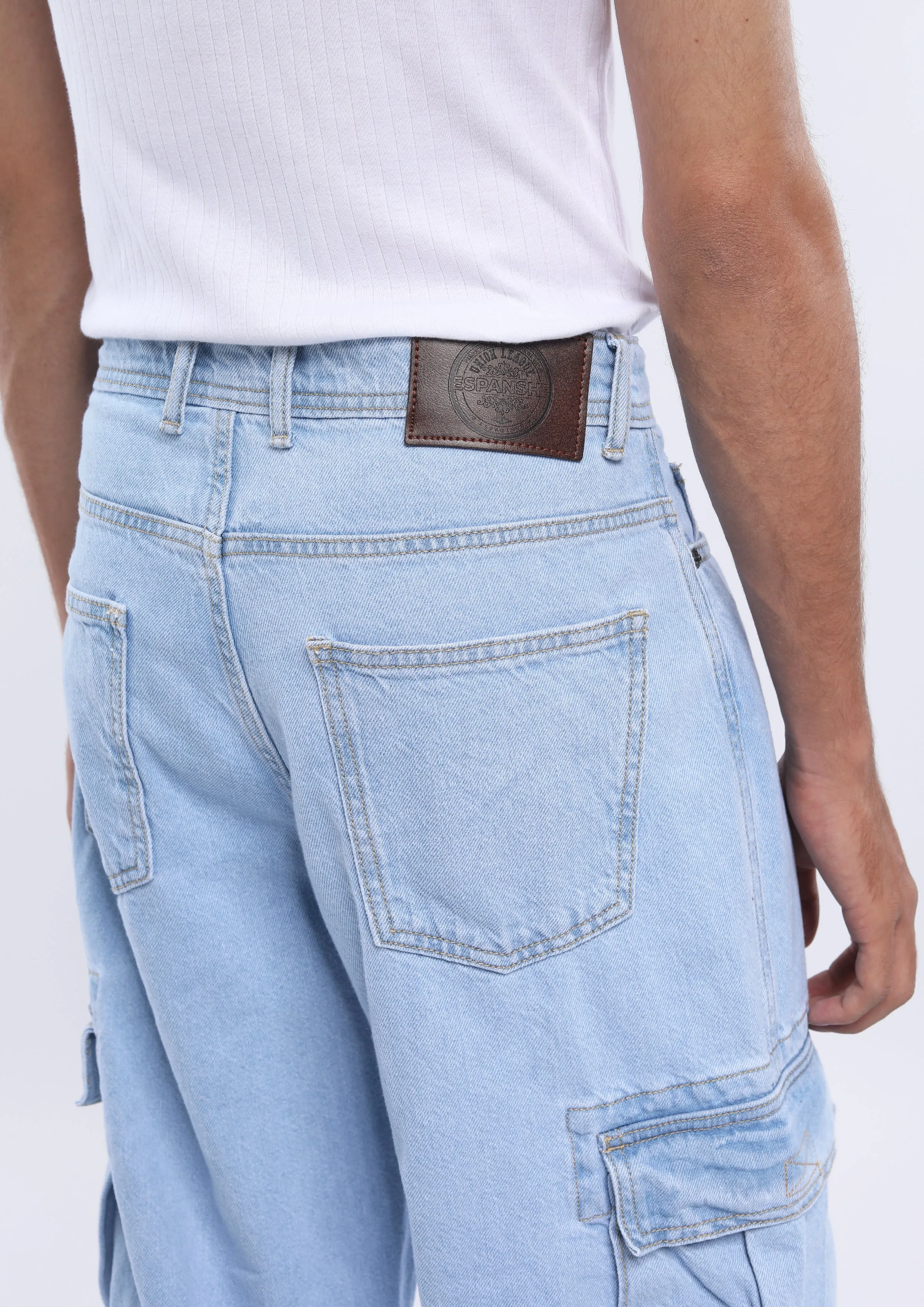 Arlo - Loose Cargo Jean - Light Blue