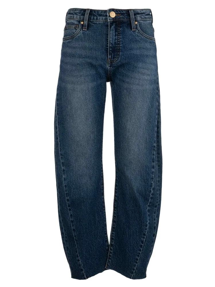 Ashley High Rise Slouchy Barrel Jeans with Side Insets by Kut from the Kloth