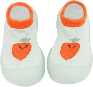 Baby Girl Shoes,Infant Casual Socks Shoes Cute Fruit First Walkers Elastic Indoor Baby Shoes Toddler Boy Boots