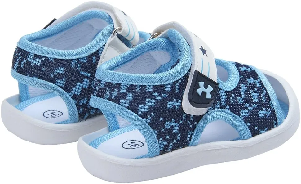 Baby Summer Sandals Breathable Mesh Rubber Sole Non-Slip Outdoor Shoes for Boys and Girls 9-30 Months