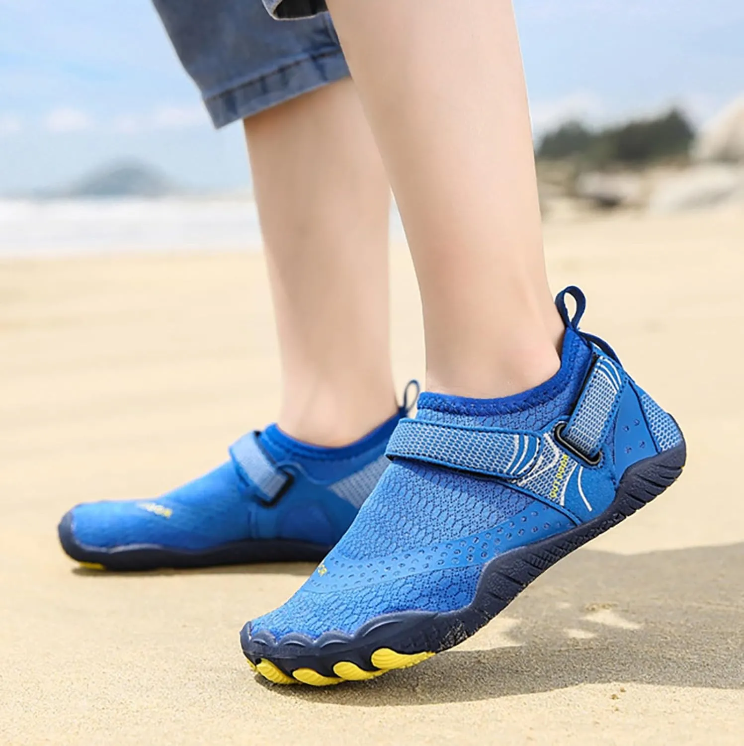 Barefoot Aqua Shoes for Women Men Quick Dry Water Shoes Beach Swim Pool Surf Yoga Hiking Lightweight Non Slip Outdoor Sports