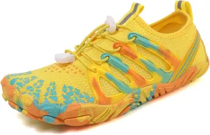 Barefoot Shoes for Women Hiking Footwear Healthy & Non-Slip Barefoot Shoe Wide Toe Box, Zero Drop, Water Resistant, Lightweight Breathable Grounded Footwear for Walking Running Hiking Workout Sneakers