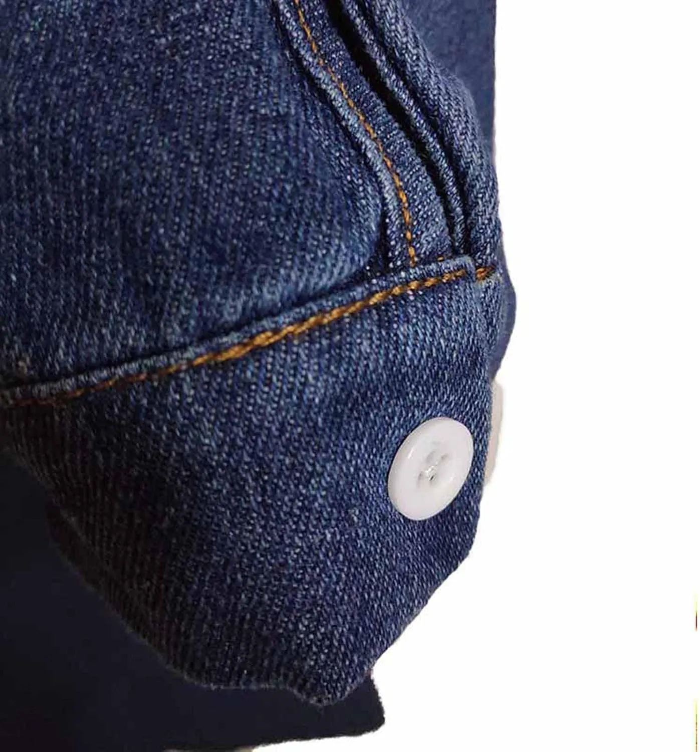 Binmer Womens Long Jean Jacket Plus Size Loose Long Sleeve Hooded Button Down Denim Outwear Classic Side Spilt Trench Coat