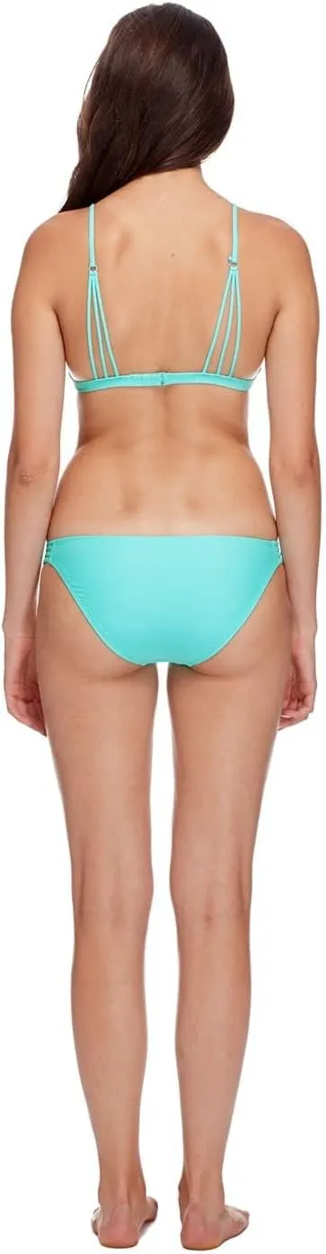 Body Glove Women's Standard Smoothies Flirty Surf Rider Solid Bikini Bottom Swimsuit
