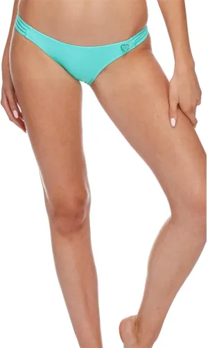 Body Glove Women's Standard Smoothies Flirty Surf Rider Solid Bikini Bottom Swimsuit