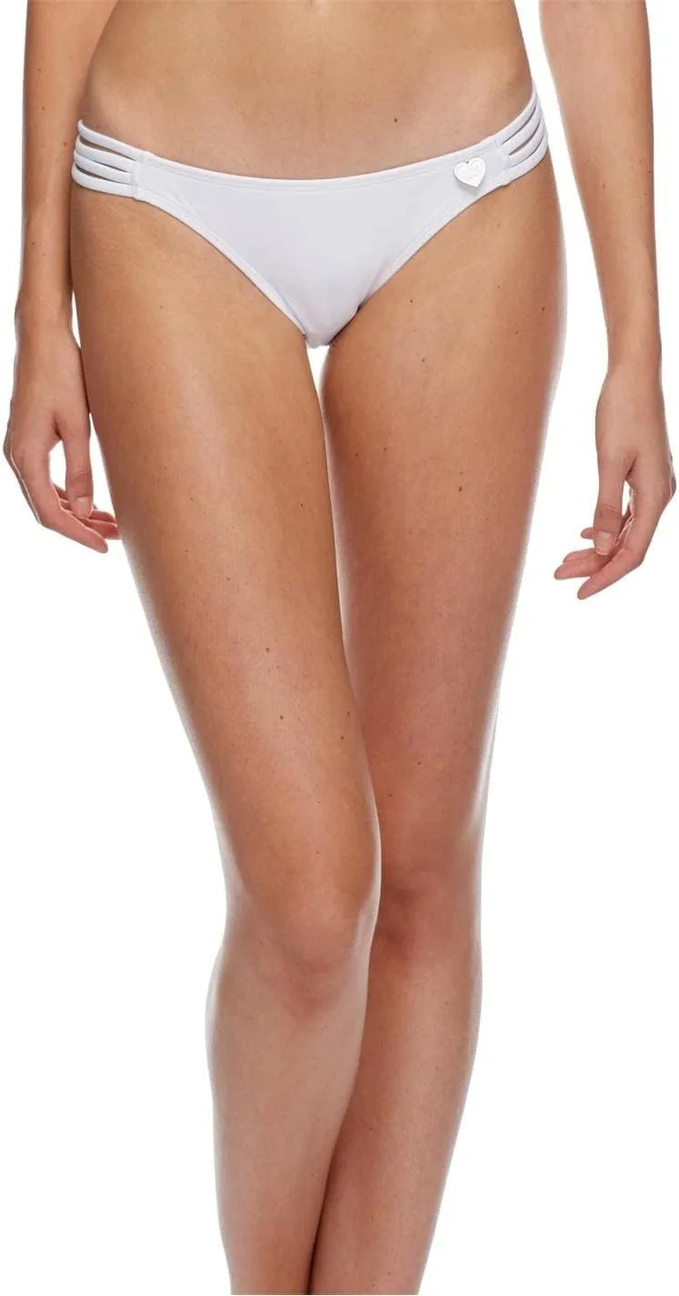 Body Glove Women's Standard Smoothies Flirty Surf Rider Solid Bikini Bottom Swimsuit