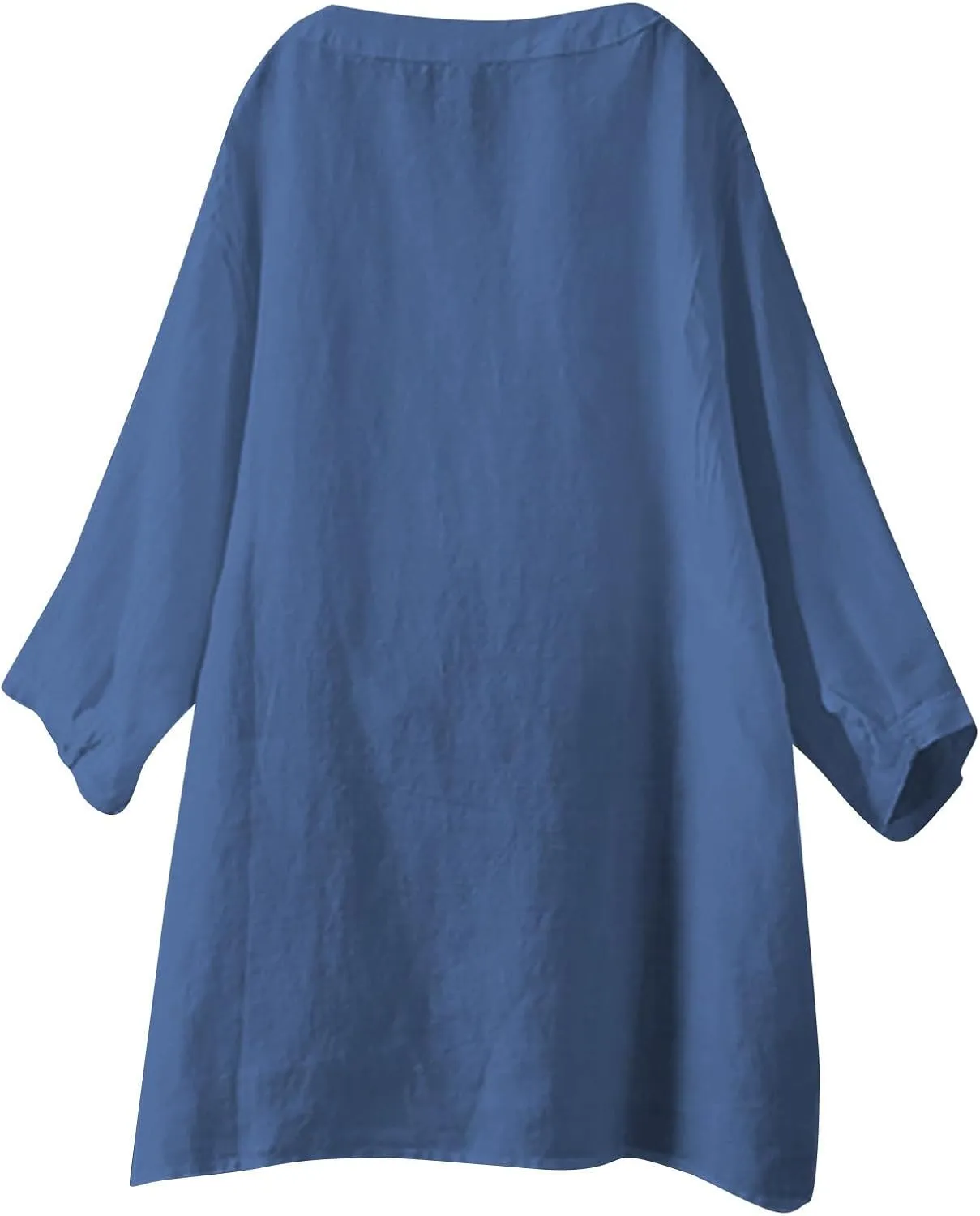 Button Down Shirts Linen Tops Long Sleeve Shirt Women Boho Autumn Ladies Summer Casual Blouses