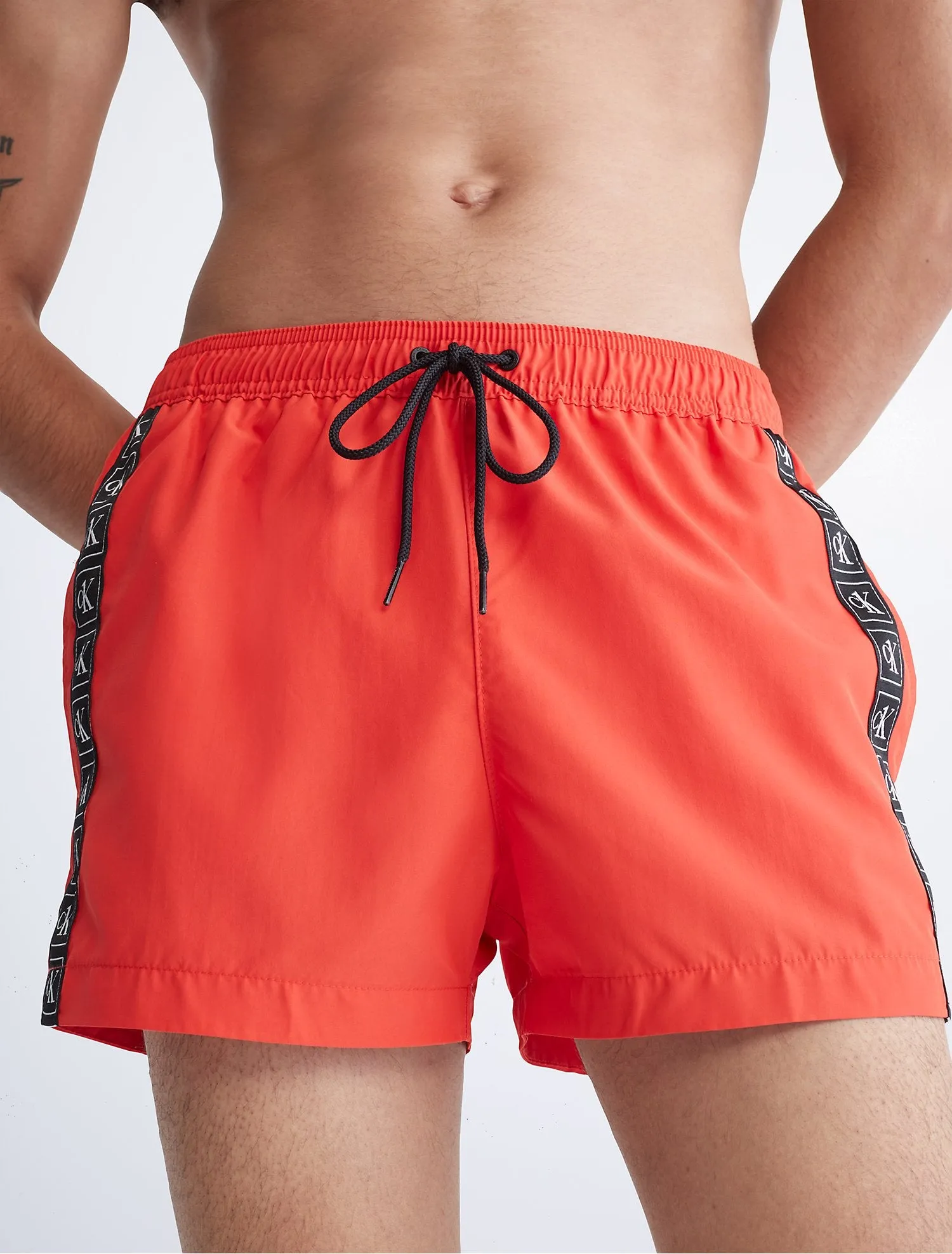 Calvin Klein CK One Drawstring Short Swim Shorts - Men