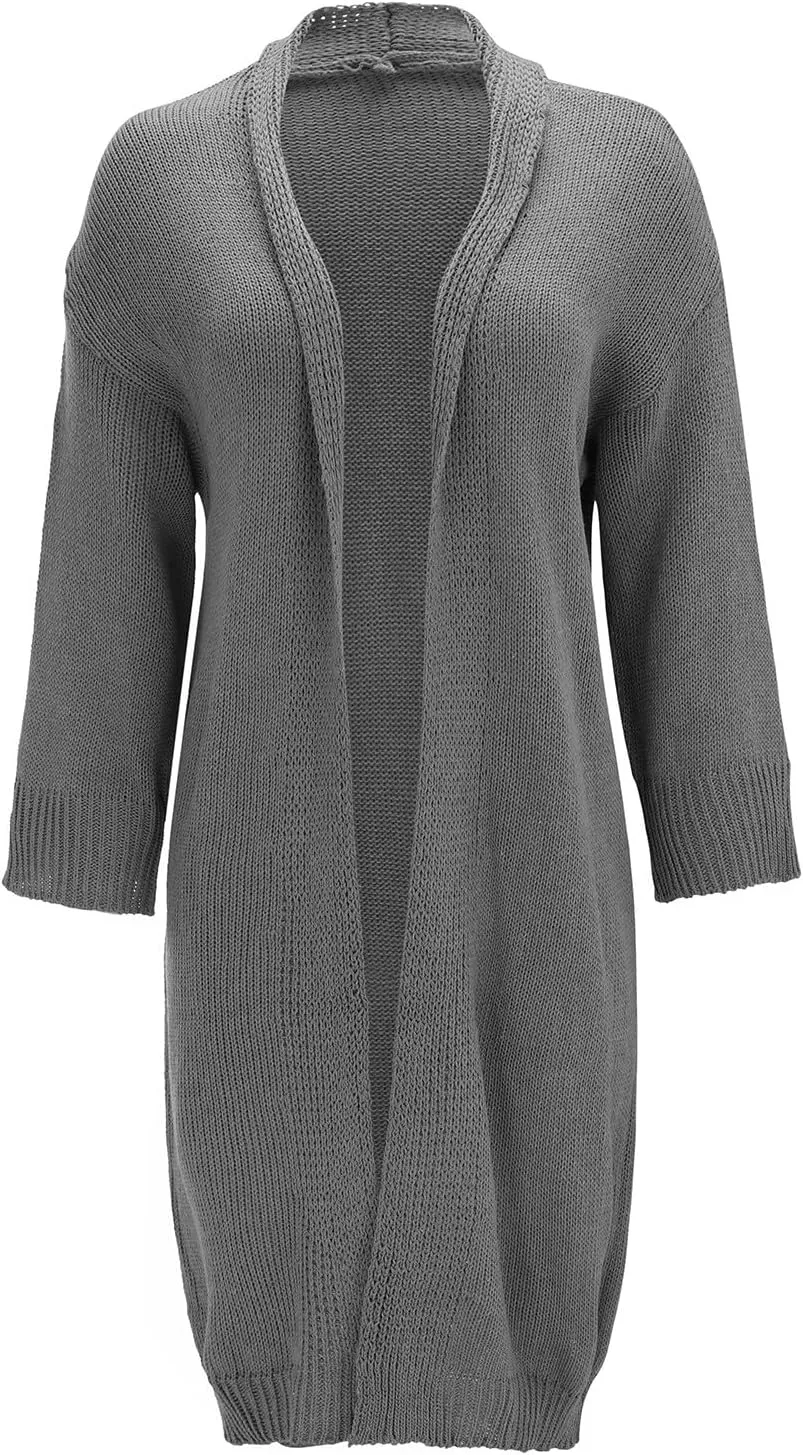 Cardigans for Women Casual Long Sleeve Button Sweater Cardigan Coat Loose Coarse Yarn Time Halloween Cardigan for