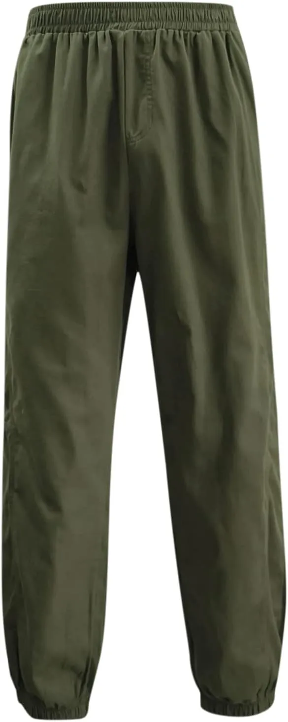 Cargo Pants for Men Big and Tall Thermal Winter Running Athletic Joggers with Pockets Men's Gym Training Jogger Pants