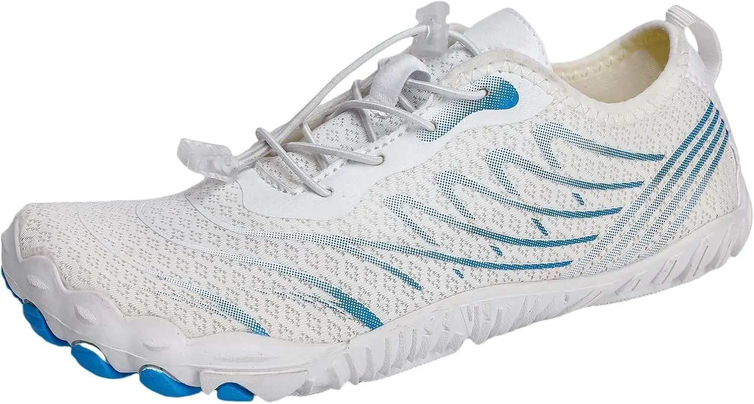 Casual Barefoot Shoes Women Quick Dry Beach Shoes for Walking, Running, Hiking, Yoga Exercise Grounded Footwear Wide Toe Box Low Top Sneakers Breathable Water Socks Lightweight Footwear Summer Shoe