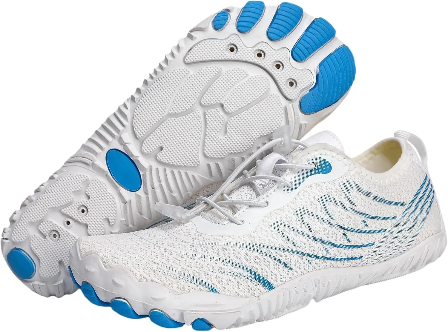 Casual Barefoot Shoes Women Quick Dry Beach Shoes for Walking, Running, Hiking, Yoga Exercise Grounded Footwear Wide Toe Box Low Top Sneakers Breathable Water Socks Lightweight Footwear Summer Shoe