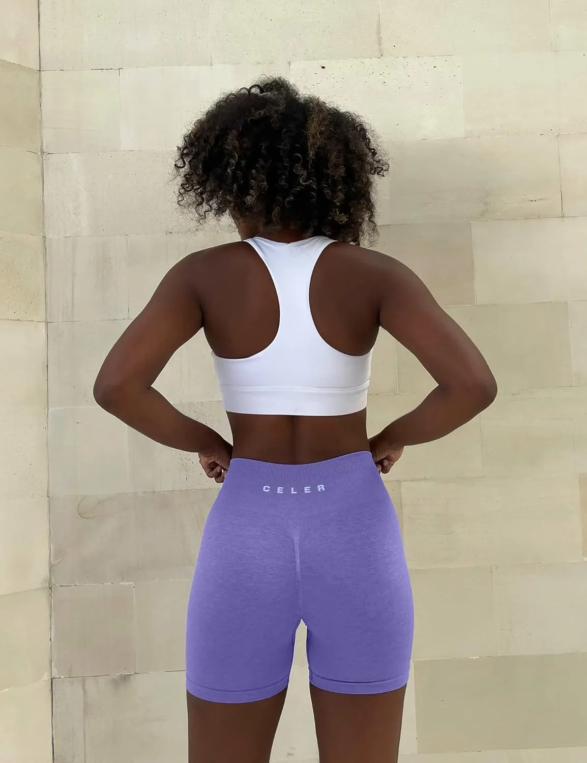 CELER Womens Workout Shorts Seamless Scrunch Butt Gym Shorts High Waisted Yoga Athletic Booty Shorts