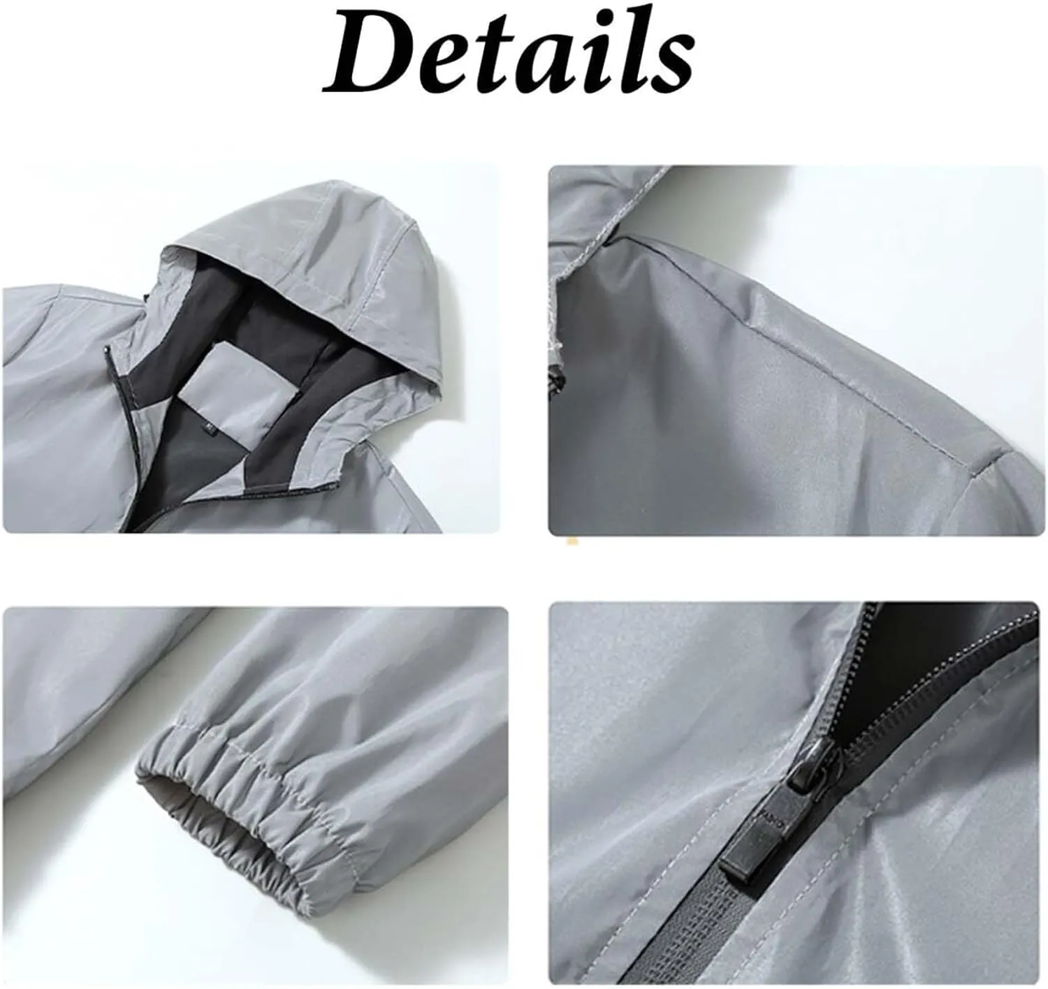 Chromashift Reflective Windbreaker for Men  Color-Shifting, Waterproof, Windproof, Lightweight Jacket