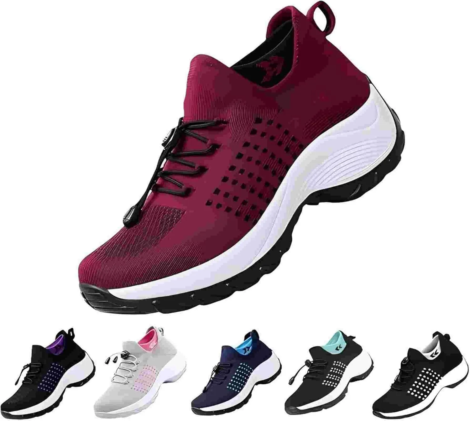 Comfort Wear Shoes for Women Comfortwear Orthopedic Sneakers Ortho Breathable Shoes for Plantar Fasciitis