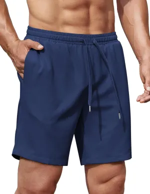 COOFANDY Men's Gym Workout Shorts 8 Inch Quick Dry Athletic Shorts Lightweight Drawstring Running Shorts