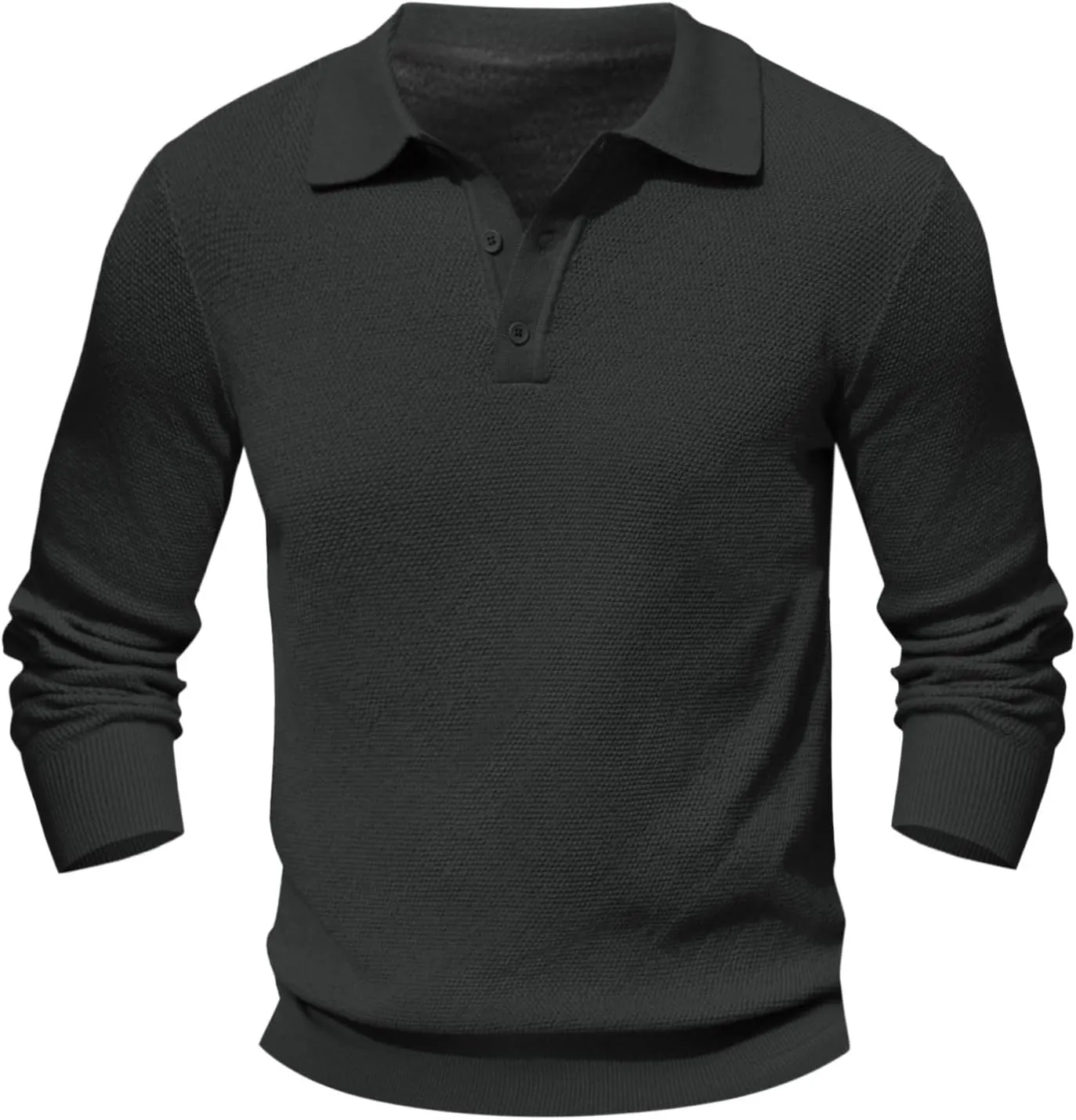 Cotton Long Sleeve Shirt Men Long Sleeved Shirt Mens Polo T Shirts Trucker Shirts for Men Men's Quarter Zip