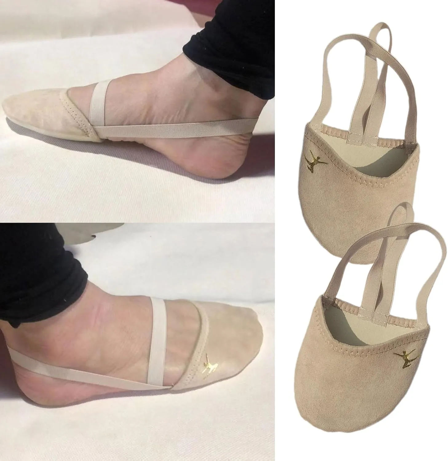 Dance Shoes for Children Girls Women Half Soles Ballet Shoes Rhythmic Gymnastics Shoes