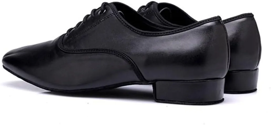Dance Shoes for Men, 2.5Cm/1Inchs Heel Dancing Shoes Performance Practice Dancing Shoes for Ballroom Salsa Latin