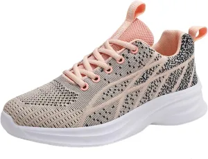 Dheva-C Womens Orthopedic Sneakers Fashion Girls Slip on Walking Shoe Sneaker Casual Comfort Wedge Platform Athletic Tennis, Ladies Running Lightweight Workout Shoes