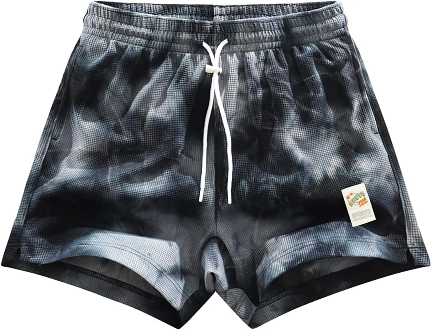 DIOTSR Mens Tie Dye Graphic Shorts Athletic Running Basketball Shorts Casual Designer Shorts Cool Streetwear