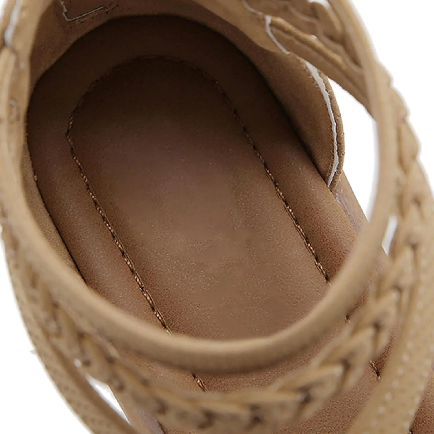 Dress Sandals for Women 2025 Zipper Bohemian Flat Sandals Fashion Ring Toe Beach Walking Shoes