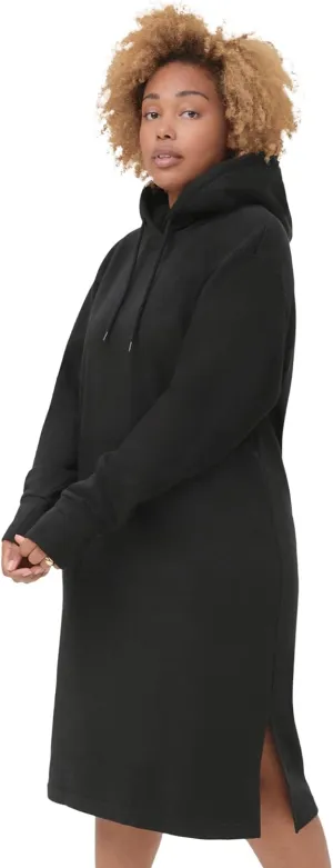 ellos Plus Size French Terry Hooded Sweatshirt Dress