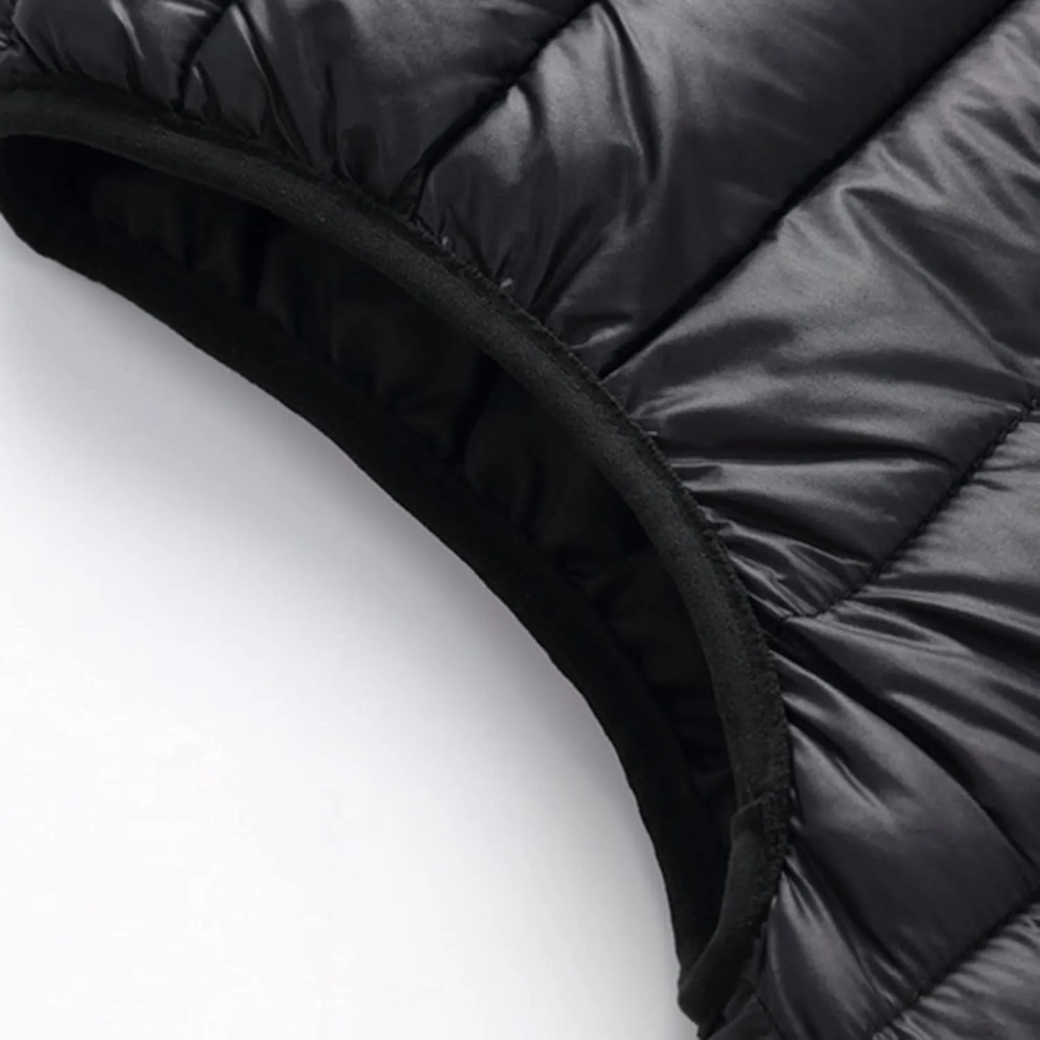 Fall Long Puffer Vest One Morality Warm V Neck Thin Down Vest Inside Trendy Winter Coat Outerwear Vest for Women