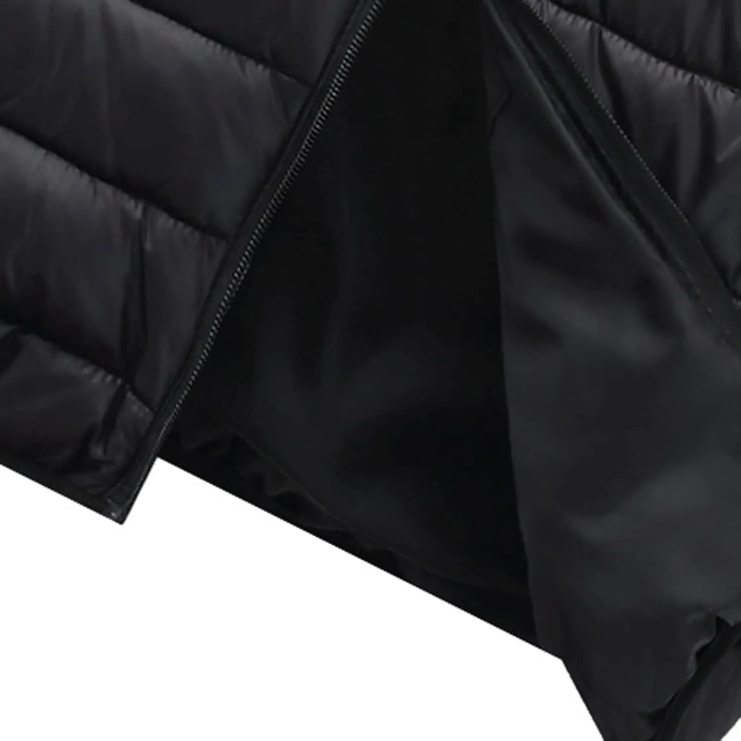 Fall Long Puffer Vest One Morality Warm V Neck Thin Down Vest Inside Trendy Winter Coat Outerwear Vest for Women