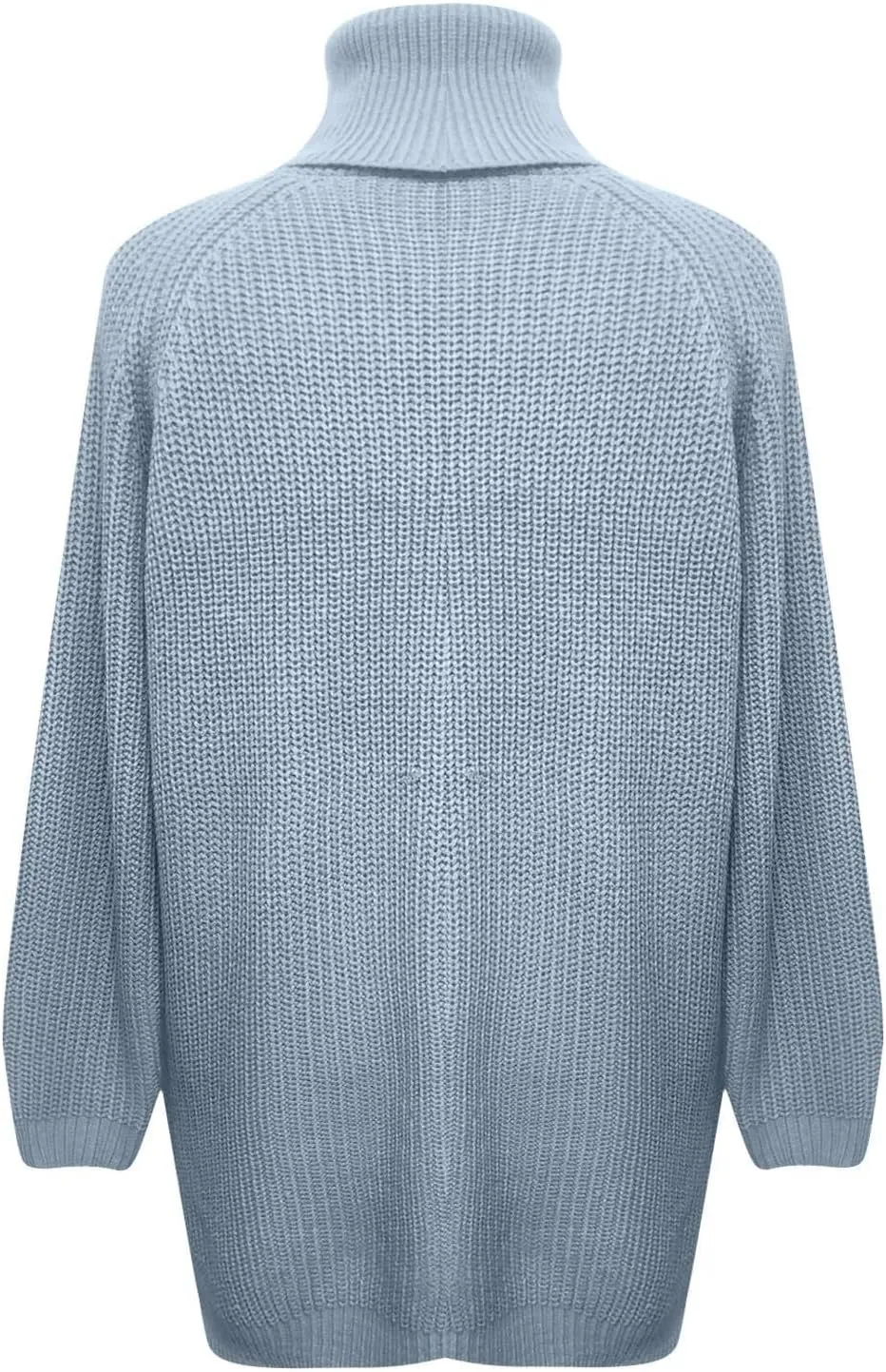 Fall Sweaters for Women Trendy Chunky Knit Turtleneck Pullover Long Sleeve Shirt Loose Plus Size Tops