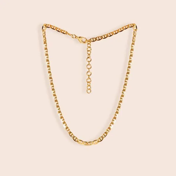 FINAL SALE GRANDE ELOUISE GOLD NECKLACE - BLING BAR