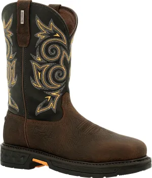 Georgia Boot Carbo-Tec LT Steel Toe Waterproof Pull-On Work Boot Size 11(M)