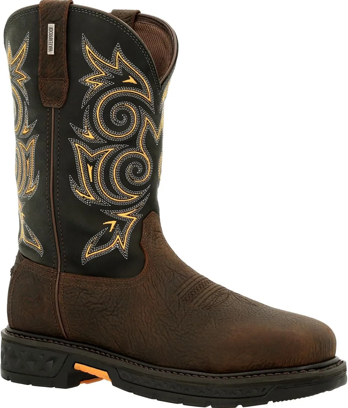 Georgia Boot Carbo-Tec LT Steel Toe Waterproof Pull-On Work Boot Size 11(M)