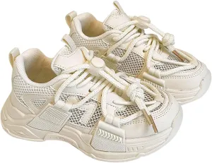 Girls Boys Sports Shoes Kids Fashion Athletic Running Walking Shoes Kids Non-Slip Tennis Basketball Sport Sneakers