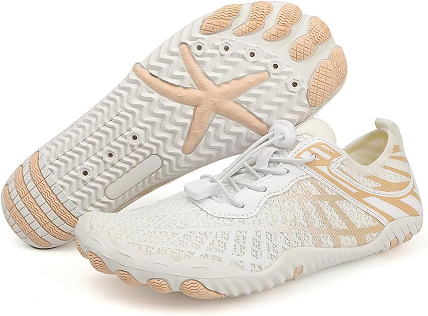 Grounded Footwear for Women Men with Neuropathy Water Shoes Quick-Dry Aqua Socks Swim Beach Barefoot Diabetic Shoes Walking Wide Toe Box Sneakers for Hike Yoga Lightweight Comfortable Breathable