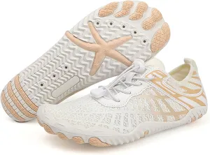 Grounded Footwear for Women Men with Neuropathy Water Shoes Quick-Dry Aqua Socks Swim Beach Barefoot Diabetic Shoes Walking Wide Toe Box Sneakers for Hike Yoga Lightweight Comfortable Breathable