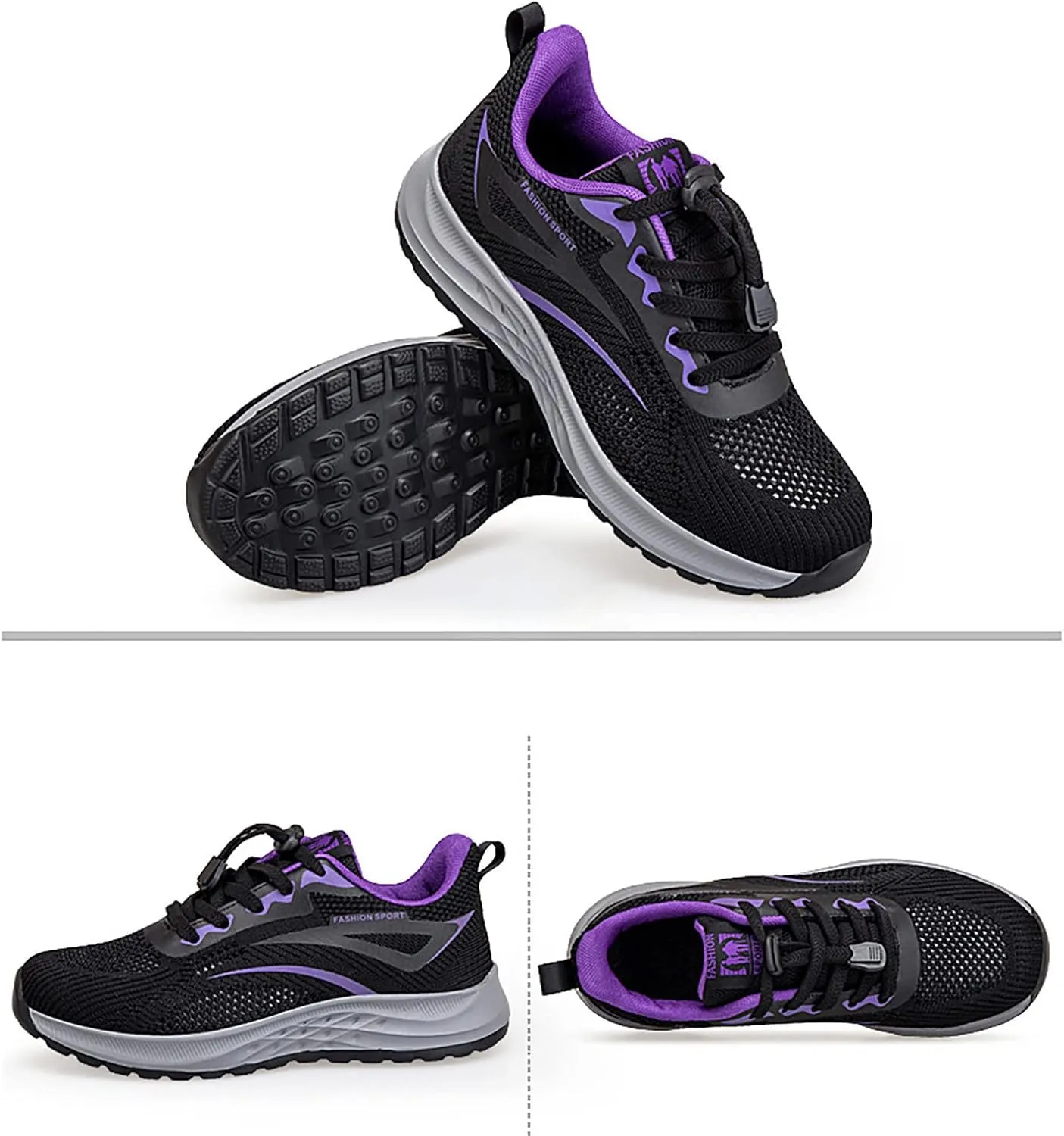 Gym Shoes for Women Workout Wide Slip On Shoes for Women Size 8 Black Dress Shoes for Women Flats Extra Wide Women Walking Sneakers Size 8 X Wide Arch Support Non Slip Shoes for Women
