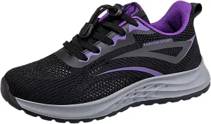 Gym Shoes for Women Workout Wide Slip On Shoes for Women Size 8 Black Dress Shoes for Women Flats Extra Wide Women Walking Sneakers Size 8 X Wide Arch Support Non Slip Shoes for Women