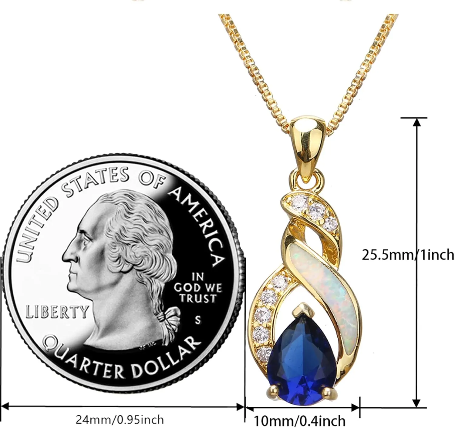 Hermosa Jewelry Sets Australian Created Opal Necklace Earrings Mother's Day Gifts Jewelry for Mom