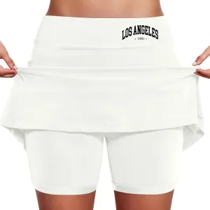 High Waistekorts for Women Casual Summer Tum Control Tennis Skirts with Shorts Athletic Golf Skort with Pockets