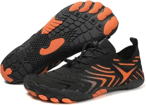 Hike Barefoot Footwear Women Men Breathable Non-Slip Athletic Footwear Sneakers Wide Toe Water Shoes for Hiking Quick-Dry Lightweight Outdoor Sport Shoes