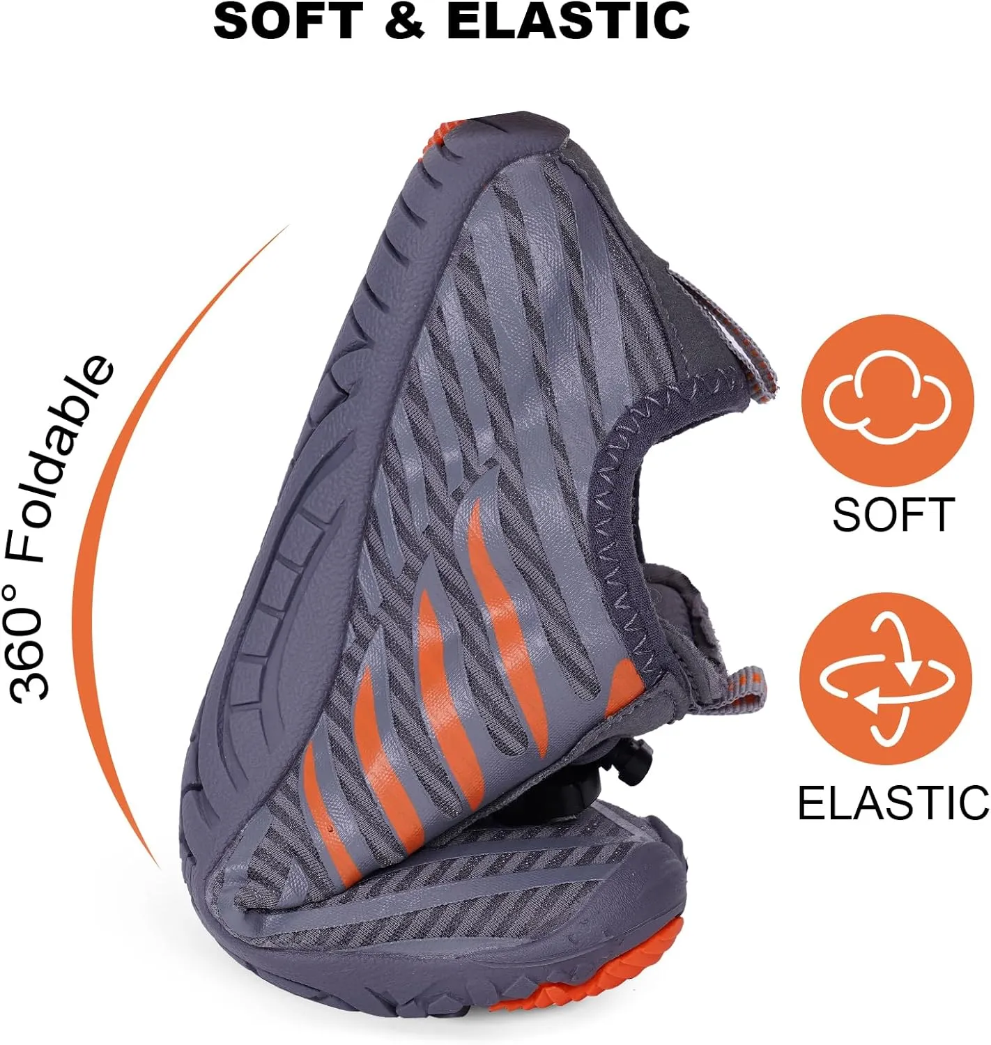Hike Barefoot Water Shoes, Grounded Footwear Pro Barefoot Shoes Women Men, Non-Slip Athletic Hiking Trail Running Shoe, Breathable Zero Drop Water Shoe Wide Toe Box